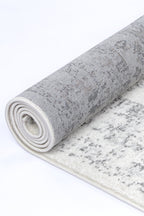 Provence Trellis Cream & Light Grey Rug - PROV10