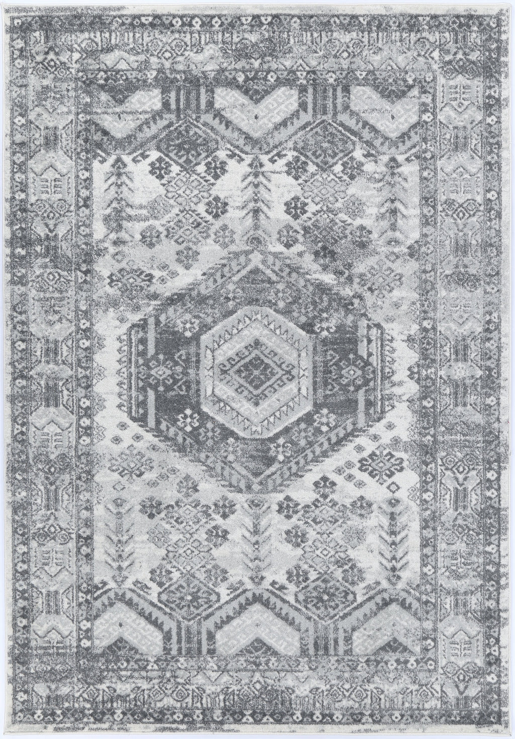 Providence Rugs Providence Zaida Traditional Grey Rug - PROV11 – Rug Maison