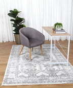 Providence Zaida Traditional Grey Rug - PROV11