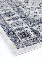 Provence Bonaparte Navy Cream Traditional Rug - PROV16