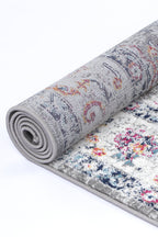 Provence Somerset Grey Multi Traditional Rug - PROV19