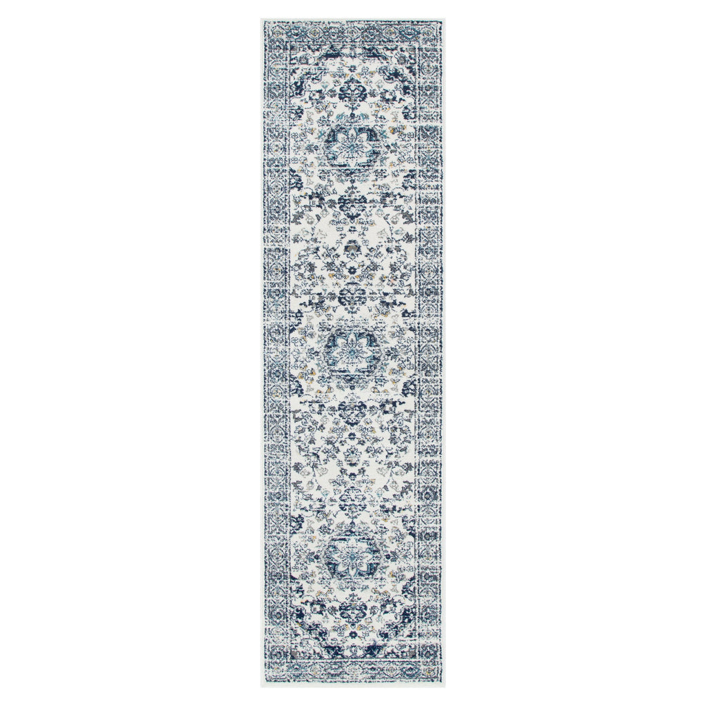 Provence Alpes Navy Multi Traditional Rug - PROV22