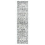Provence Vallonnet Cream Navy Floral Rug - PROV23