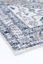 Provence Estve Navy Cream Ancient Rug - PROV24
