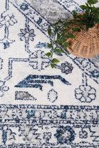 Provence Estve Navy Cream Ancient Rug - PROV24