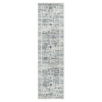 Provence Celts Cream Blue Traditional Rug - PROV14