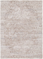 Solenne Beige & Blue Distressed Vintage Rug - S100