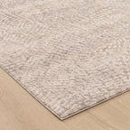 Solenne Mosaic Soft Tide Beige Grey Rug - S900