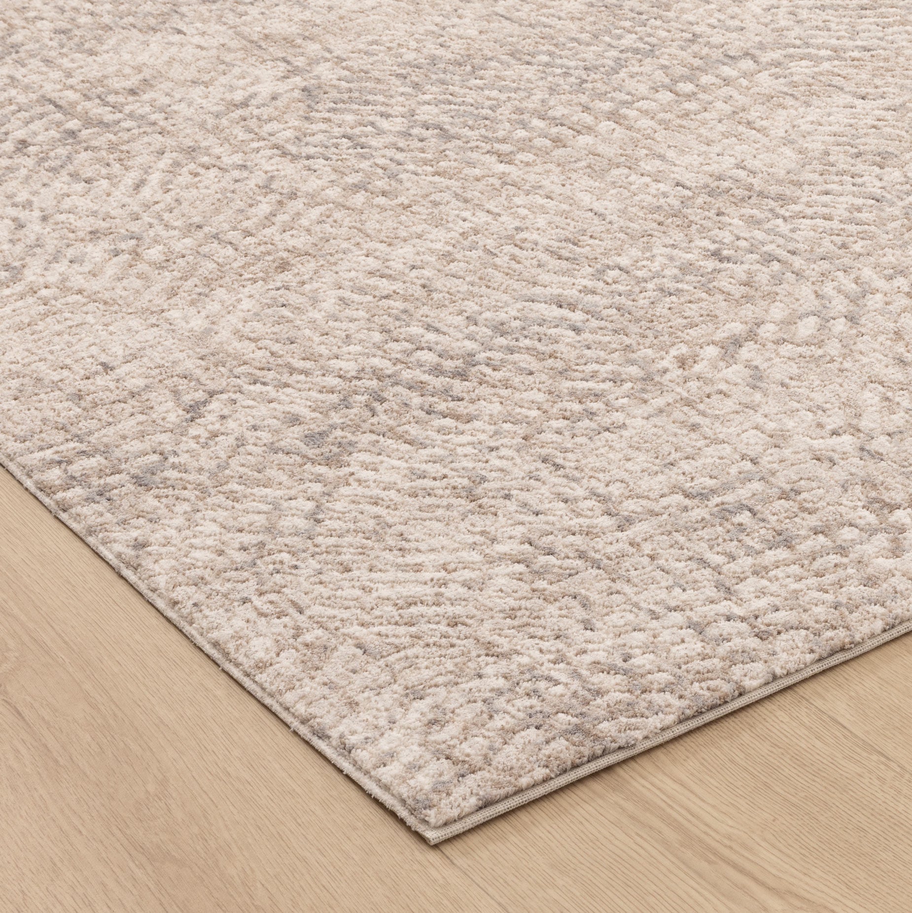 Solenne Mosaic Soft Tide Beige Grey Rug - S900