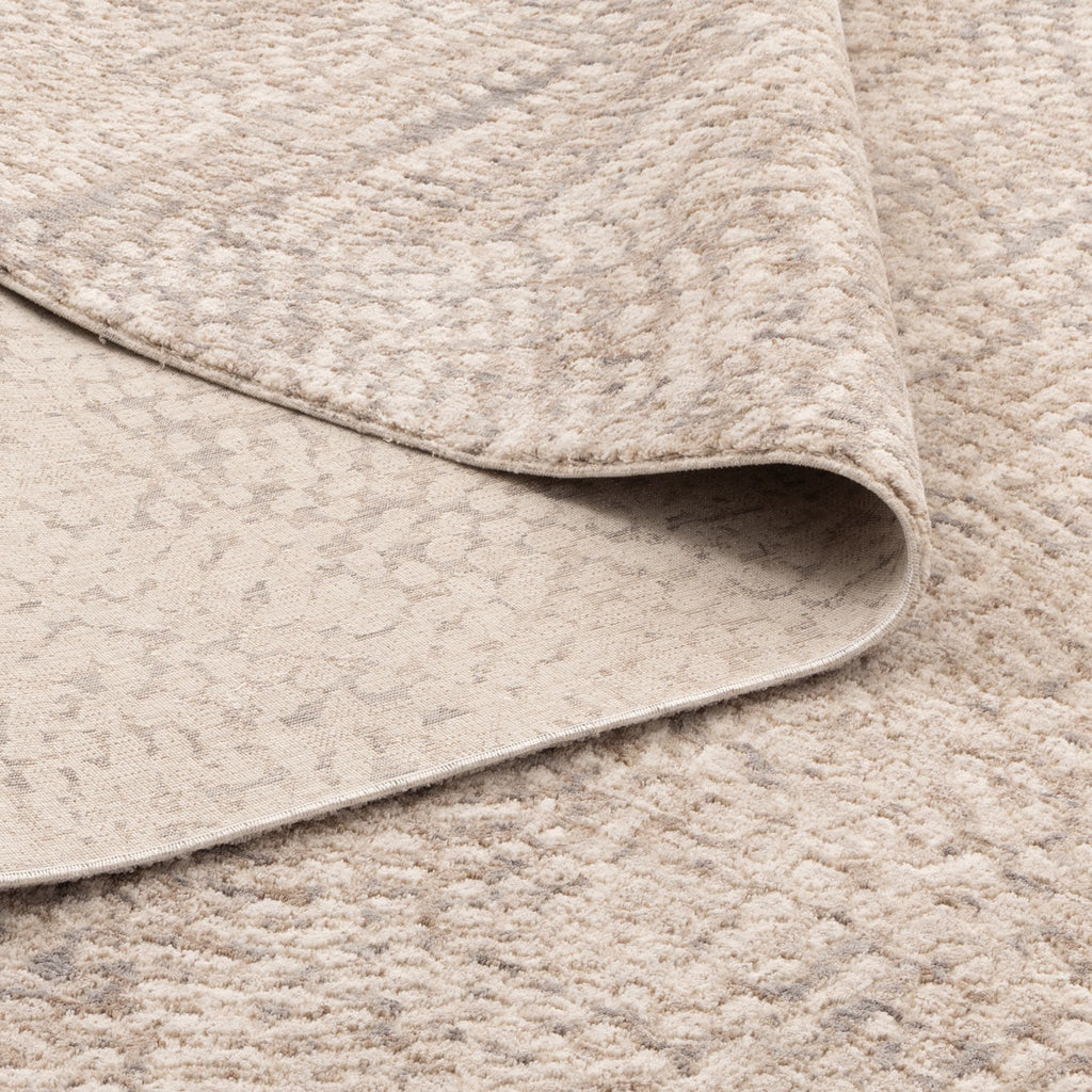 Solenne Mosaic Soft Tide Beige Grey Rug - S900