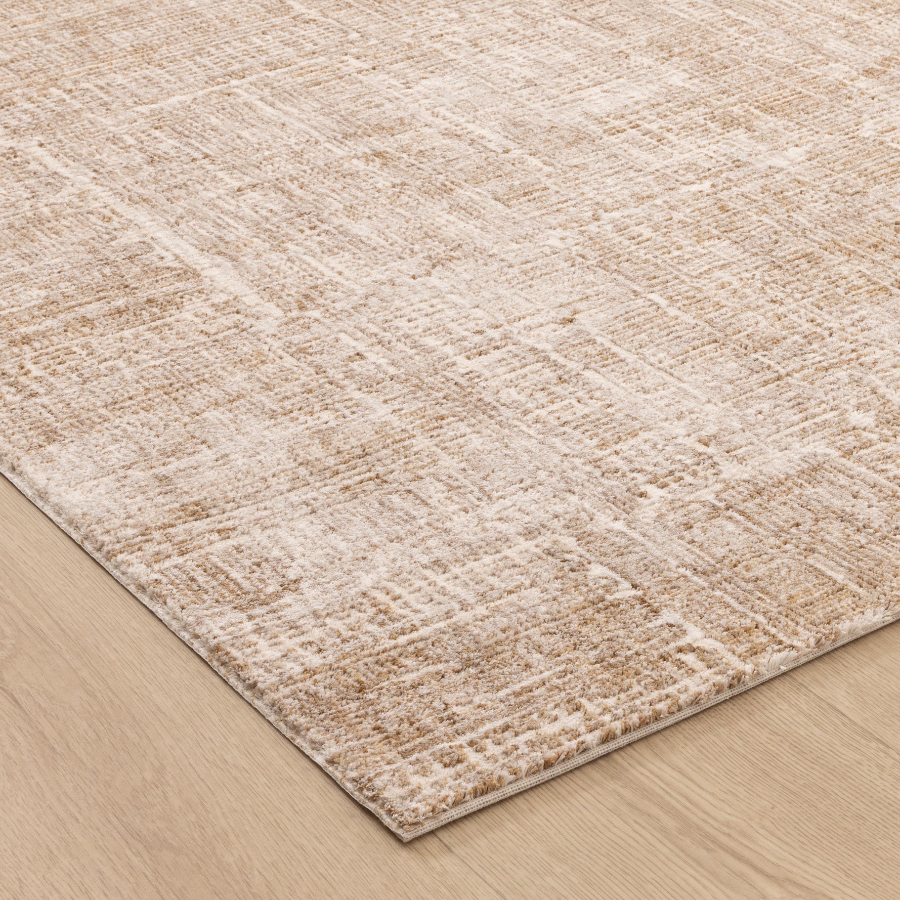Solenne Distressed Cream Mustard Rug - S901