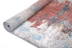 Salsa Jorge Blue & Terracotta Abstract Rug