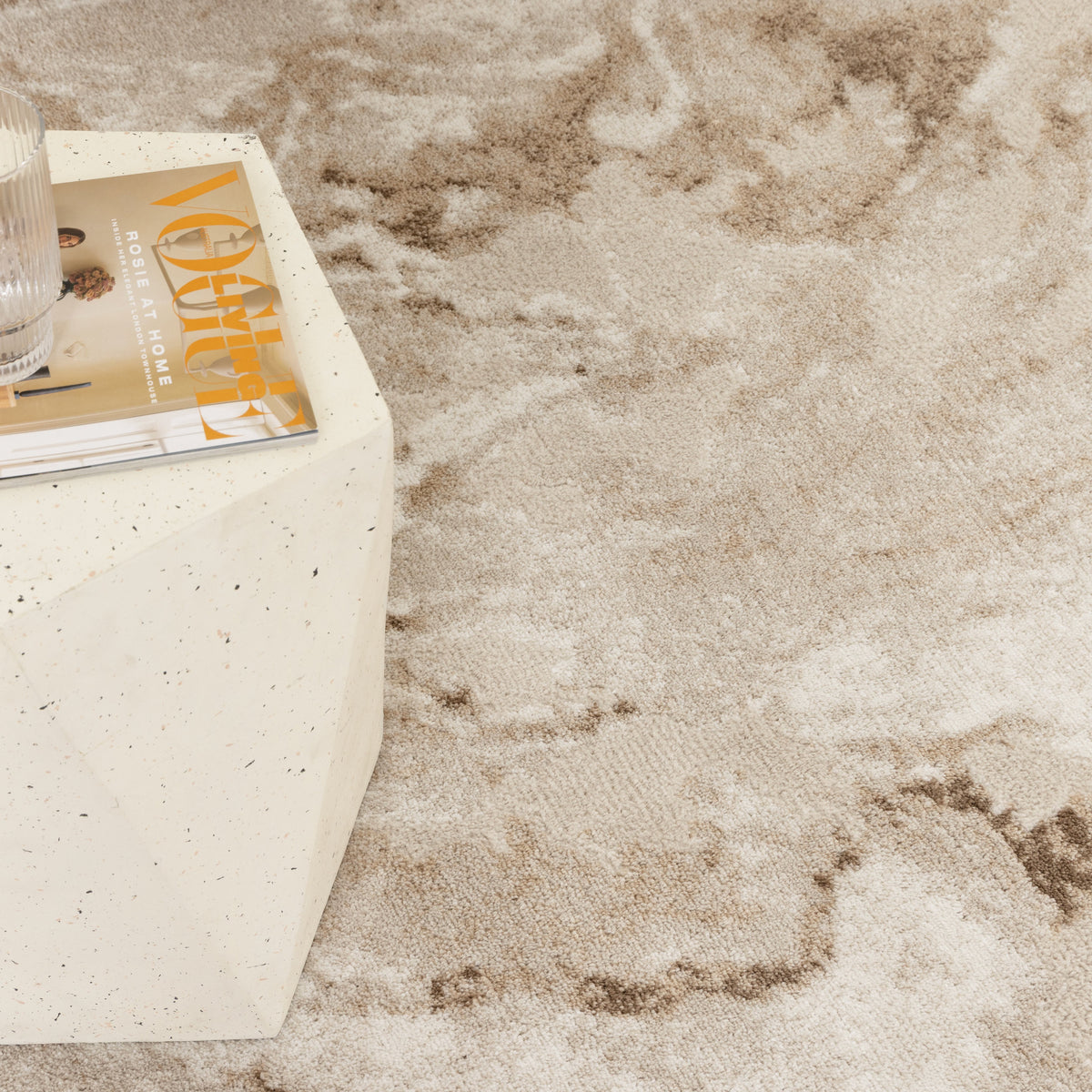 Edition Marble Astract Beige Rug