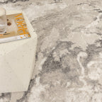 Edition Marble Abstract Grey Rug