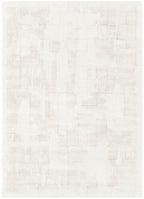 Wellington Distressed Shapes Beige Rug - W006
