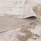 Wellington Abstract Wash Brown Rug - W007